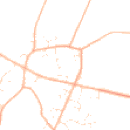 Daytime road noise heatmap for BH16 6DE