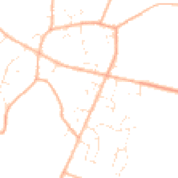 Daytime road noise heatmap for BH16 6DN