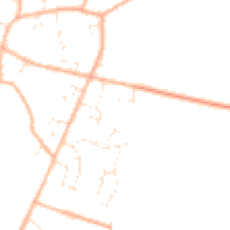Daytime road noise heatmap for BH16 6FD