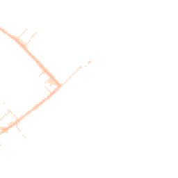 Daytime road noise heatmap for BH16 6FL