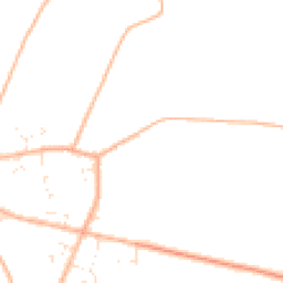 Daytime road noise heatmap for BH16 6GD