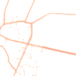 Daytime road noise heatmap for BH16 6GE