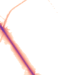 Daytime road noise heatmap for BH16 6GL