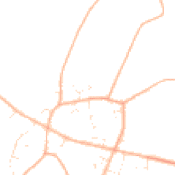 Daytime road noise heatmap for BH16 6HA