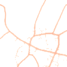 Daytime road noise heatmap for BH16 6HD