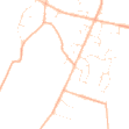 Daytime road noise heatmap for BH16 6HG