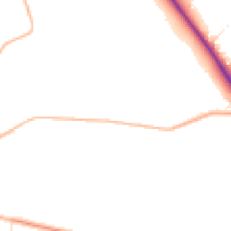 Daytime road noise heatmap for BH16 6HQ