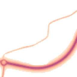 Night-time road noise heatmap for BH16 6JG