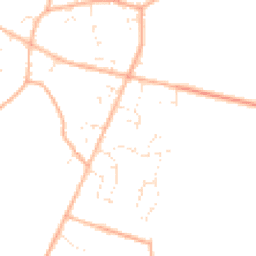 Daytime road noise heatmap for BH16 6LH