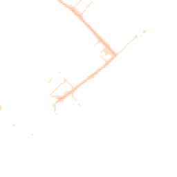 Daytime road noise heatmap for BH16 6LT
