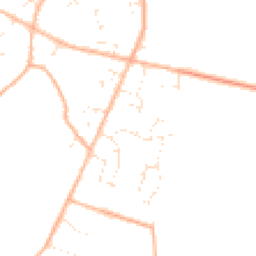 Daytime road noise heatmap for BH16 6LY