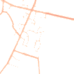Daytime road noise heatmap for BH16 6NE