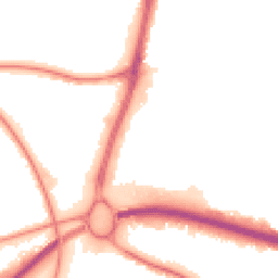 Night-time road noise heatmap for BH17 0AE