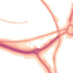 Night-time road noise heatmap for BH17 7AH