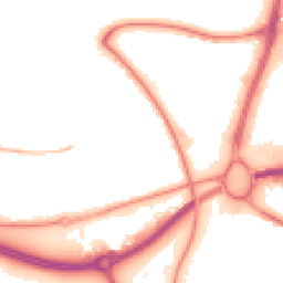 Night-time road noise heatmap for BH17 7AL