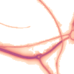 Night-time road noise heatmap for BH17 7AU