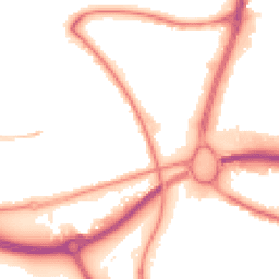 Night-time road noise heatmap for BH17 7AW