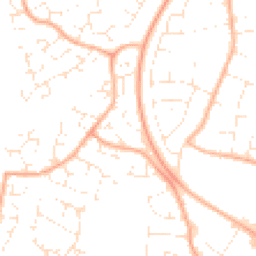 Daytime road noise heatmap for BH17 7BF