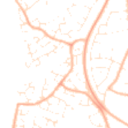 Daytime road noise heatmap for BH17 7UP
