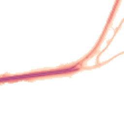 Night-time road noise heatmap for BH17 8QN