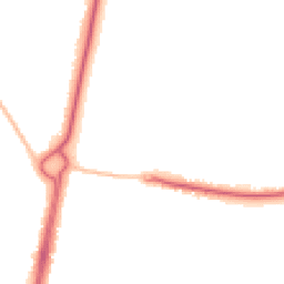 Night-time road noise heatmap for BH17 9AJ