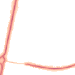 Night-time road noise heatmap for BH17 9AS