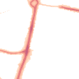 Night-time road noise heatmap for BH17 9BH