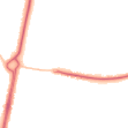 Night-time road noise heatmap for BH17 9BS