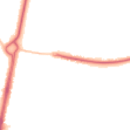 Night-time road noise heatmap for BH17 9FB