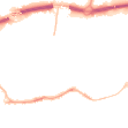 Night-time road noise heatmap for BH2 5AQ