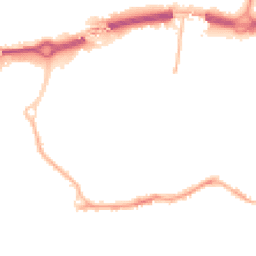 Night-time road noise heatmap for BH2 5AT