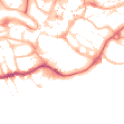 Daytime road noise heatmap for BH2 5BA