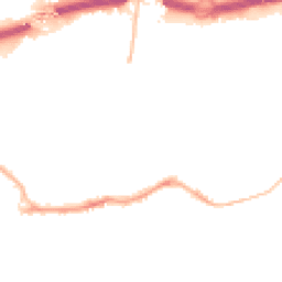 Night-time road noise heatmap for BH2 5EL