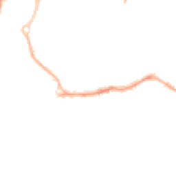 Night-time road noise heatmap for BH2 5ET