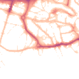 Daytime road noise heatmap for BH2 5FB