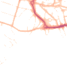 Daytime road noise heatmap for BH2 5HJ