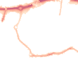 Night-time road noise heatmap for BH2 5PN