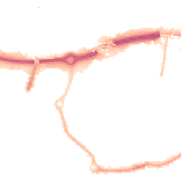 Night-time road noise heatmap for BH2 5TG