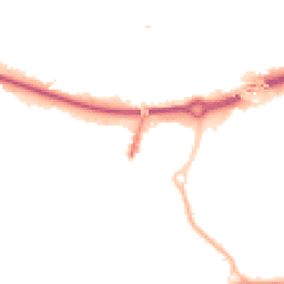 Night-time road noise heatmap for BH2 6BA