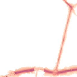 Night-time road noise heatmap for BH2 6JG