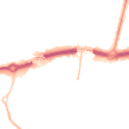 Night-time road noise heatmap for BH2 6JJ