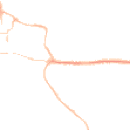 Night-time road noise heatmap for BH21 1AQ