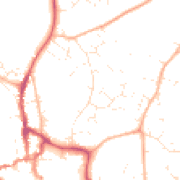 Daytime road noise heatmap for BH21 1AT