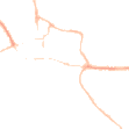 Night-time road noise heatmap for BH21 1DU