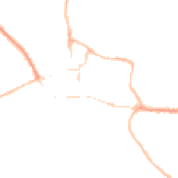 Night-time road noise heatmap for BH21 1HS