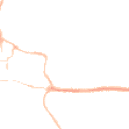 Night-time road noise heatmap for BH21 1LH