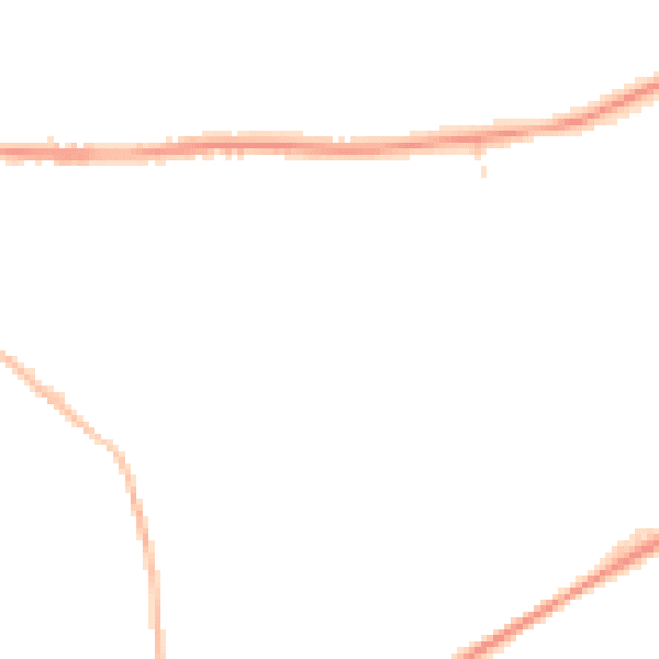 Night-time road noise heatmap for BH21 2AS