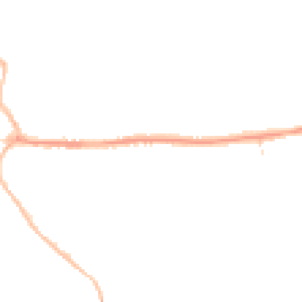 Night-time road noise heatmap for BH21 2AW