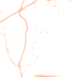Daytime road noise heatmap for BH21 2PZ