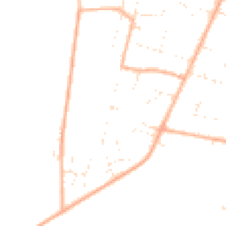 Daytime road noise heatmap for BH21 3SF